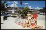 The Glass House Apartment Hotel on Clearwater Beach. by Hampton Dunn