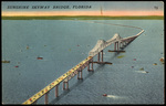 Sunshine Skyway Bridge, Florida by Hampton Dunn