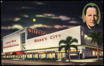 Webb's City Drug Store Under the Full Moon, St. Petersburg, Florida by Hampton Dunn