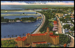 Waterfront Park and Downtown Hotel District, St. Petersburg, Florida , "The Sunshine City". by Hampton Dunn