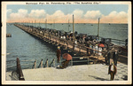 Municipal Pier, St. Petersburg, Florida by Hampton Dunn