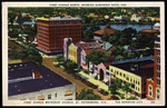First Avenue North, Showing Suwannee Hotel and First Avenue Methodist Church, St. Petersburg, Florida by Hampton Dunn