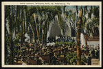 Band Concert, Williams Park, St. Petersburg, Florida by Hampton Dunn