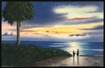 Dawn on Holiday Isles, Florida by Hampton Dunn