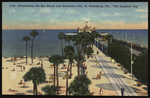 Overlooking the Spa Beach and Recreation Pier, St. Petersburg, Florida by Hampton Dunn