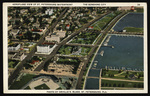 Aeroplane view of St. Petersburg Waterfront, Florida by Hampton Dunn