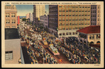Festival of the States Parade on Central Avenue, St. Petersburg, Florida by Hampton Dunn
