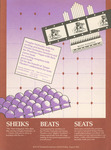 Flyer, Sheiks, Beats, Seats at Tampa Theatre, September 7, 1985 by Tampa Theatre and Arts Council of Hillsborough County
