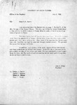 Letter, Memo, and Telegram about Human Behavior Survey and Outside Influences on USF, July and December 1962 by John W. Egerton