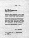 Correspondence Relating to Policies on Academic Freedom, October 1962 - June 1963 by John W. Egerton