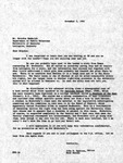 Correspondence Relating to the Sheldon Grebstein Case, October - November 1962 by John W. Egerton