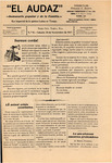 El Audaz, November 30, 1907 by Gonzalo G. Rivero