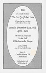You are Cordially Invited to the Party of the Year, December 31, 1995