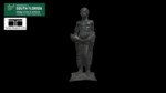 Bronze Figure of Young Man Holding Dish by USF Institute for Digital Exploration
