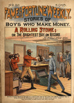 A rolling stone, or, The smartest boy on record by Frank Tousey and J. Perkins Tracy