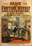 A big risk, or, The game that won by Frank Tousey and J. Perkins Tracy