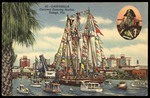 82-- Gasparilla Carnival Entering Harbor, Tampa, Fla