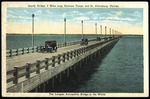 Gandy Bridge, 6 miles long, Between Tampa and St. Petersburg, Florida.