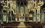 Interior of Church of the Sacred Heart, Tampa, Fla