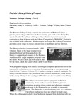 Webster College Library - Part 2 Library profile - Webster College