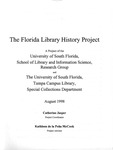00. The Florida Library History Project - Introduction by Catherine Jasper and Kathleen de la Peña McCook