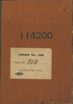 Booklet, Joaquin Mascanana Union No. 500 Membership by Cigar Makers' International Union of America