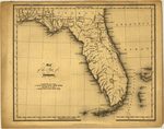 Map of the state of Florida by Isaac Taylor Hinton