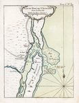 Plan du port de St. Augustin dans la Floride by Jacques Nicolas Bellin