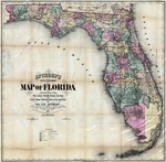 Apthorp's standard map of Florida by William Lee Apthorp