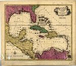 Golf van Mexico de eilanden en het omleggende land by Jan Barend Elwe