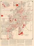 Official Map of the City of Tampa, Florida, and Vicinity, 1940
