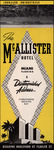 Brochure, The McAllister Hotel, Miami, Florida