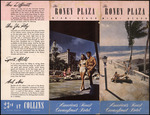 Brochure, Roney Plaza Hotel, Miami Beach, Florida