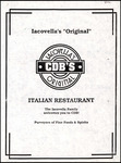 Menu, CDB's, Iacovella's Original Italian Restaurant, Tampa, Florida