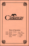 Menu, The Castaway, Tampa, Florida by The Castaway