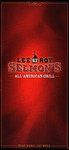 Menu, Lee Roy Selmon's All-American Grill, Tampa, Florida by Lee Roy Selmon's All-American Grill