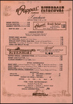 Menu, Louis Pappas' Famous Riverboat Restaurant and Lounge, Tampa, Florida by Louis Pappas
