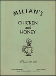 Menu, Milian's Chicken and Honey, Tampa, Florida by Milian's Chicken and Honey