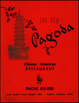 Menu, The New Pagoda Chinese-American Restaurant, Tampa, Florida by The New Pagoda