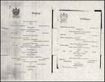 Dinner and Luncheon Menu, Tampa Bay Hotel, Tampa, Florida, January 25, 1903