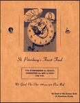 Menu, Spurlock's, St. Petersburg, Florida, June 23, 1951