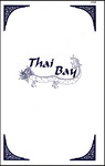 Menu, Thai Bay Thai Cuisine, Largo, Florida, 1998