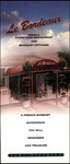 Brochure, Le Bordeaux French Courtyard Restaurant and Banquet Cottages, Tampa, Florida, circa 2000