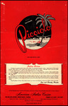 Menu, Picciolo, Miami Beach, Florida, July 29, 1966