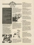 Newsletter, Tampa Theatre Events, March 1984 by Tampa Theatre and Arts Council of Hillsborough County