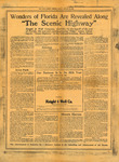 Florida Scenic Highway Advertisement, January 23, 1921
