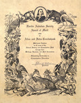 Florida Audubon Society Award of Merit Presented to Allan D. Cruickshank and Helen G. Cruickshank, 1960 by Florida Audubon Society