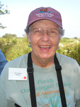 Dot Freeman smiles widely, Leesburg, Florida by Florida Ornithological Society