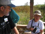 Dave Goodwin and Peggy Powell in conversation, Leesburg, Florida by Florida Ornithological Society