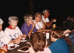 Peggy Powell, Linda Douglas, and Don and Clarece Ford share a meal during a Florida Ornithological Society (FOS) meeting at Archbold Biological Station by Florida Ornithological Society